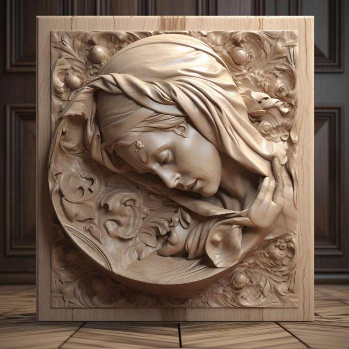 نموذج ثلاثي الأبعاد لآلة CNC 3D Art 